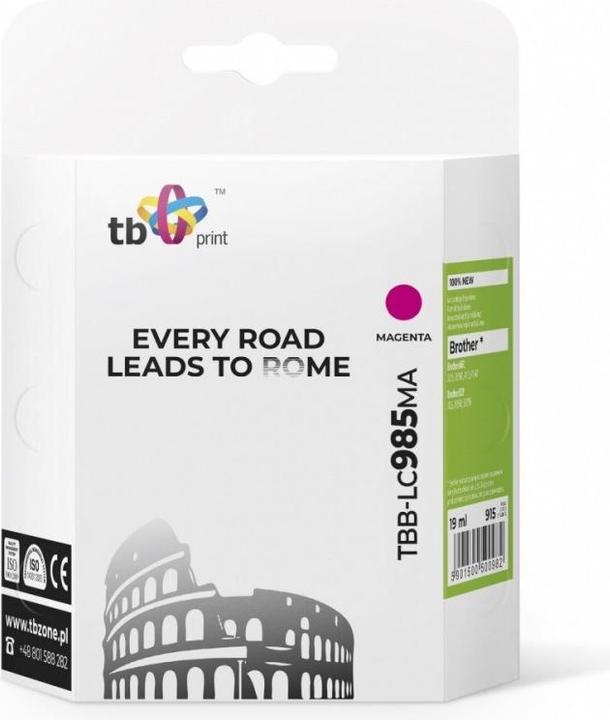 Produktbild Tusz do Brother LC 985 TBB-LC985MA MA (M)