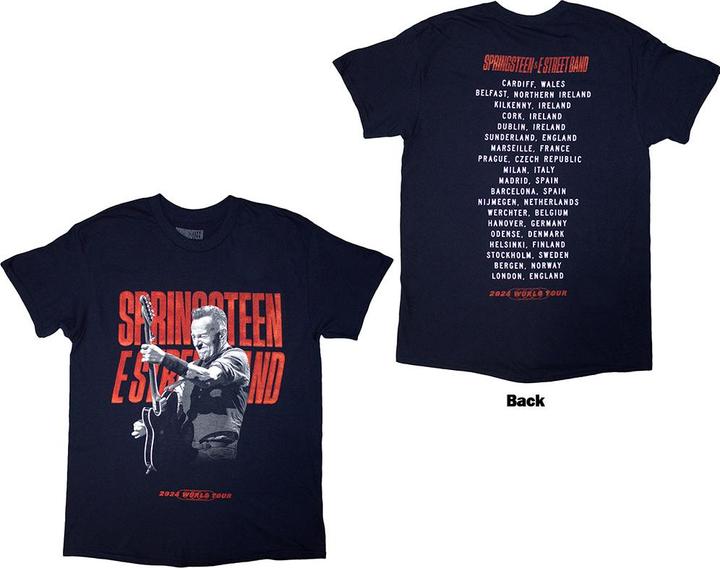 Bruce Springsteen Tour 24 Guitar Photo