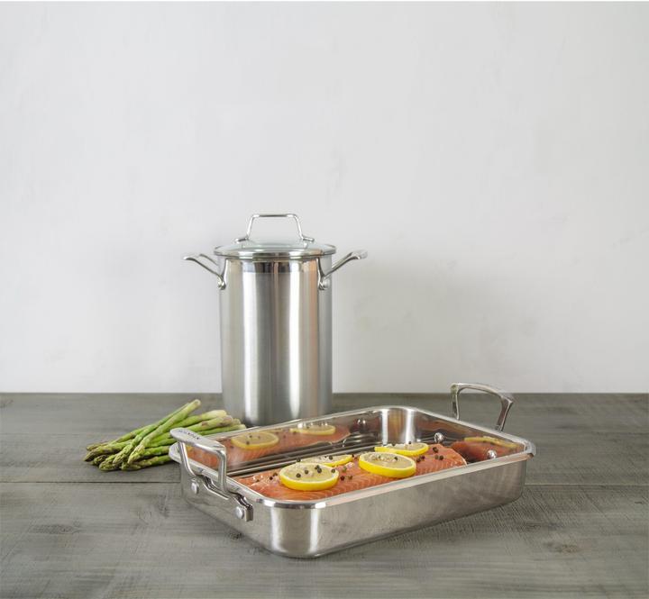 Image du produit Scanpan 71422600 Plat à four avec grille- Impact, 42 x 26 cm