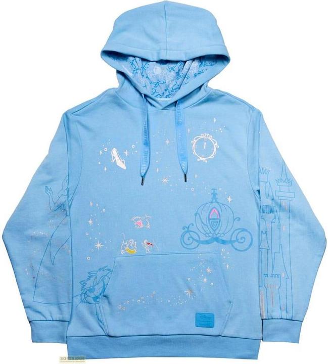 Produktbild Loungefly Disney by Kapuzenpullover Unisex Cinderella 75th Anniversary Grösse XXL (XXL)