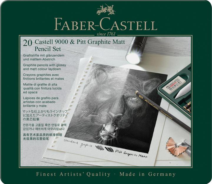 Actual product image Faber-Castell Graphite Matt (HB, 20 x)