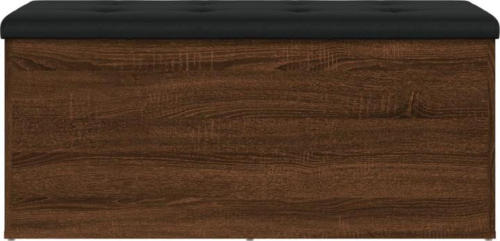 Produktbild VidaXL Sitzbank mit Stauraum Braun Eiche 102x42x45 cm (42 cm)