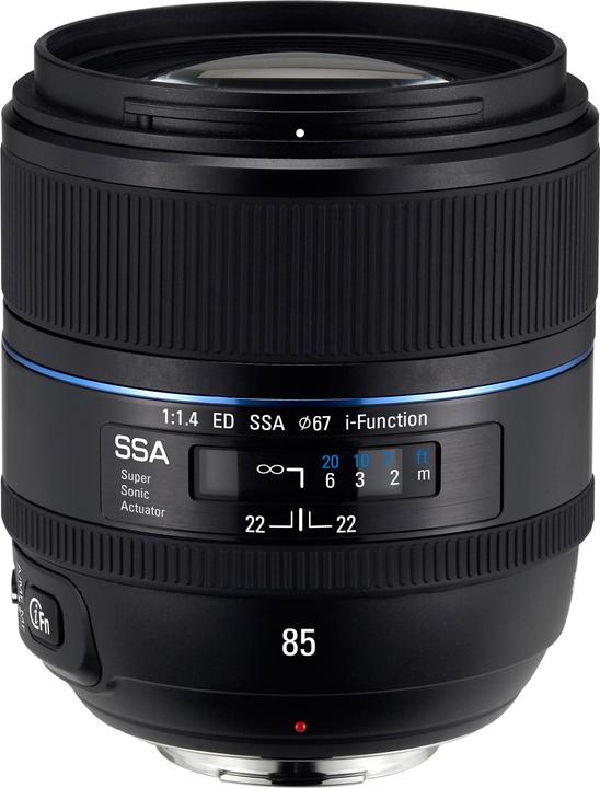 Produktbild Samsung EX-T85NB, 85mm, f/1.4, i-Funktion, NX (Samsung NX)