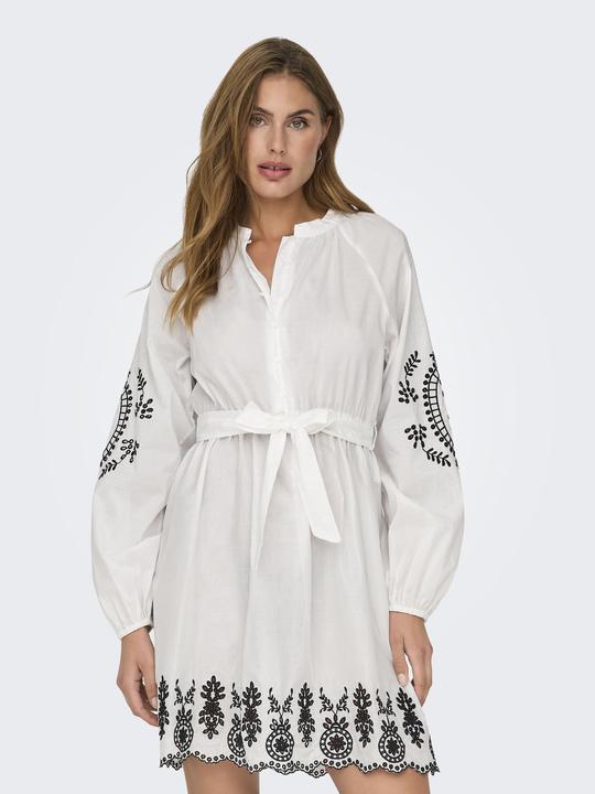 Produktbild Only Normal geschnitten Mandarin Kragen Kurzes Kleid Kleid (S)