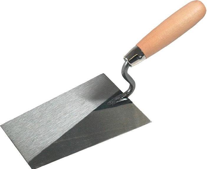 Immagine prodotto Schwan Frattazzo tirolese lunghezza 315 mm larghezza 125 mm manico in legno, collo a S in acciaio inox (12.50 cm)