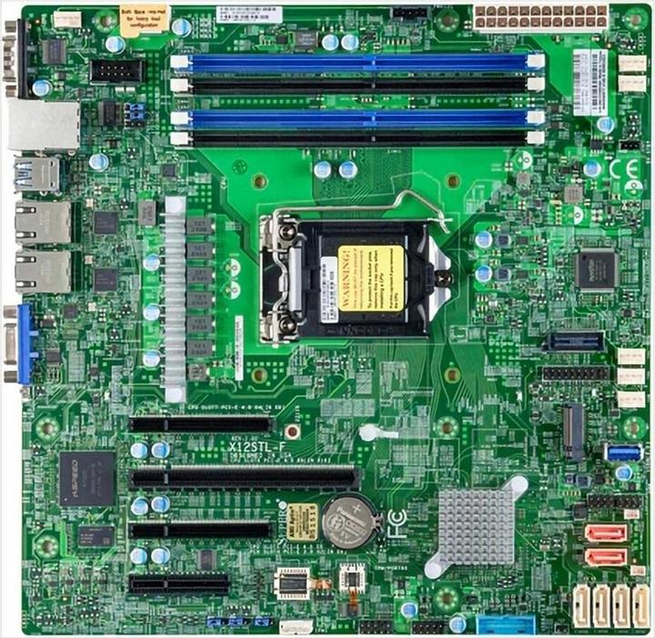 Produktbild Supermicro X12STL-F (LGA 1200, Intel C252, mATX)