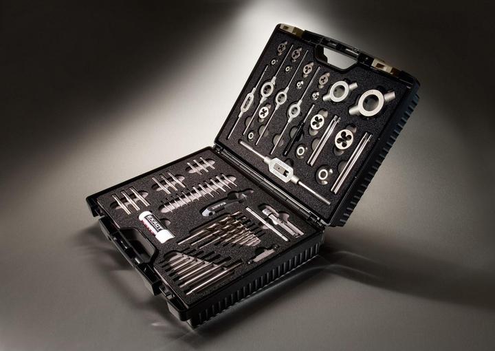 Image du produit Exact Jeu de tarauds 61 pièces HS