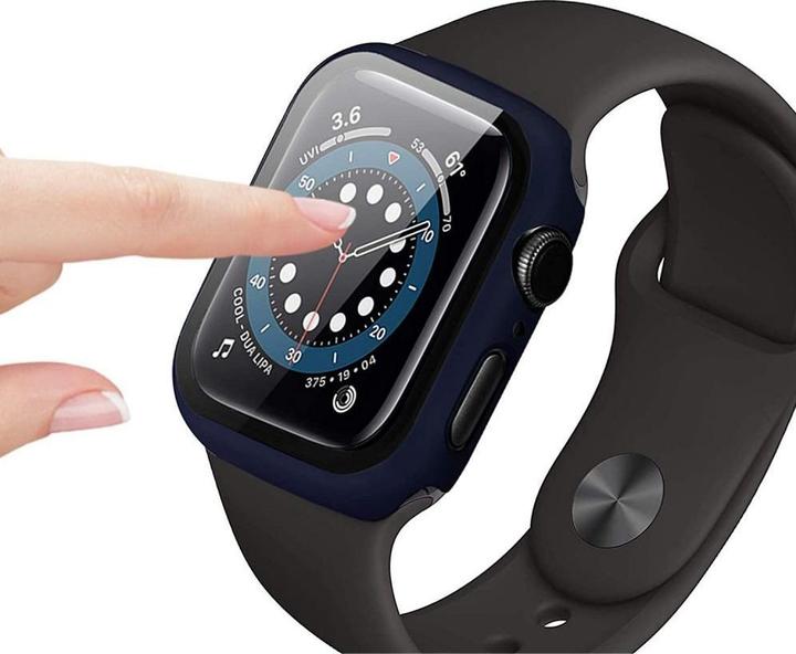 Actual product image Tech Apple Watch 7 Smartwatch screen frame, black, 45 mm