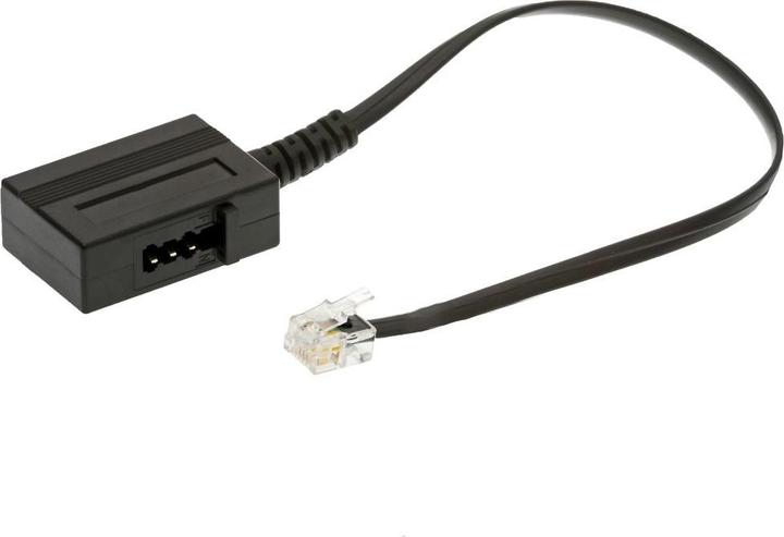 Actual product image Shiverpeaks Adapter Wst. RJ11/TAE-F coupler with 20cm cable (only as VF v. 5)