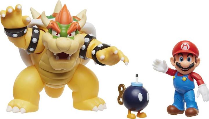 Produktbild Jakks Pacific World of Nintendo: Mario vs. Bowser Lava Battle
