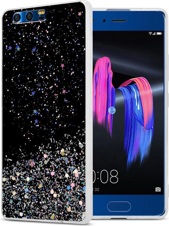 Actual product image Cadorabo TPU cover with glitter for Honor 9 (Honor 9)