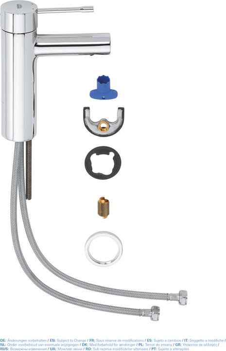 Actual product image Grohe Essence Single Hand Basin Mixer S-Size