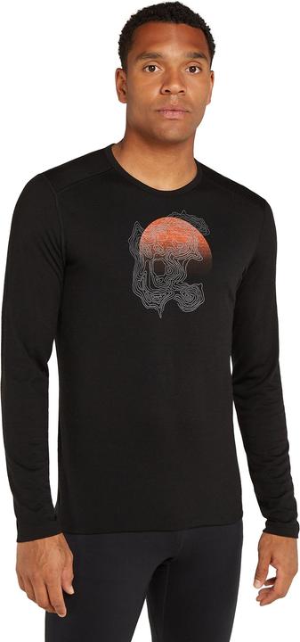 Produktbild Icebreaker Merino 200 Oasis L/S Crewe Ruapehu Round (M)