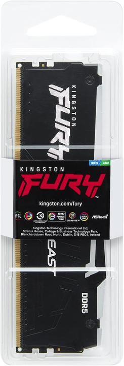 Produktbild Kingston 16GB DDR5 6400MT/S CL32 DIMM (1 x 16GB, 6400 MHz, DDR5-RAM, DIMM)