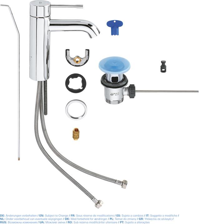 Actual product image Grohe Essence single-lever basin mixer S-size