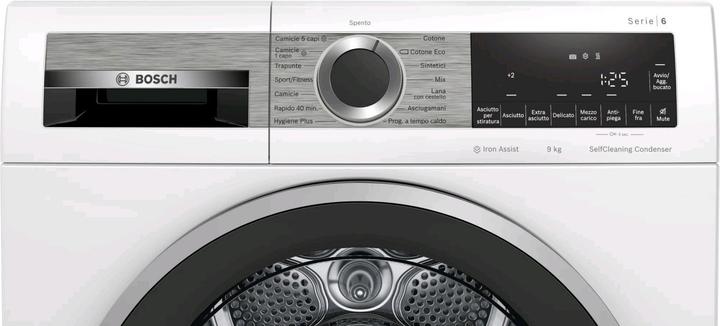 Produktbild Bosch Hausgeräte Serie 6 AutoDry Wärmepumpentrockner ITModell (9 kg, Links)
