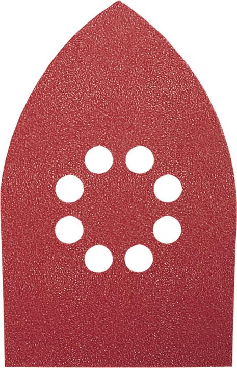 Immagine prodotto Bosch Professional Zubehör Foglio abrasivo C430, 100 x 170 mm, 180, 8 fori, Velcro, confezione da 5 (180)
