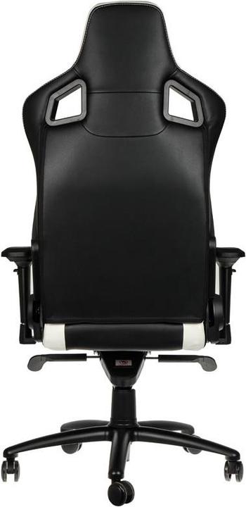 Produktbild noblechairs Gaming-Stuhl EPIC Echtleder-Gaming-Stuhl, Schwarz-Weiss-Rot