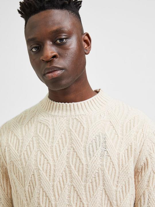 Produktbild Selected Homme Zopfstrick Strickpullover (XL)