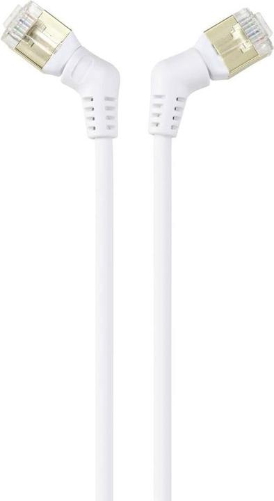 Image du produit Renkforce RF-6071574 Câble réseau RJ45, câble patch CAT 8.2 S/FTP 2.00 m blanc pce (S/FTP, CAT8.2, 2 m)