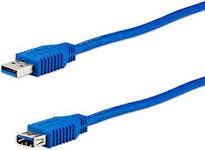 Actual product image E+P CC 318 LOSE. Cable length: 3 m, Connector 1: USB A, Connector 2: USB A, USB version: 3.0 (3.1 Gen (3 m, USB 3.2 Gen 1)