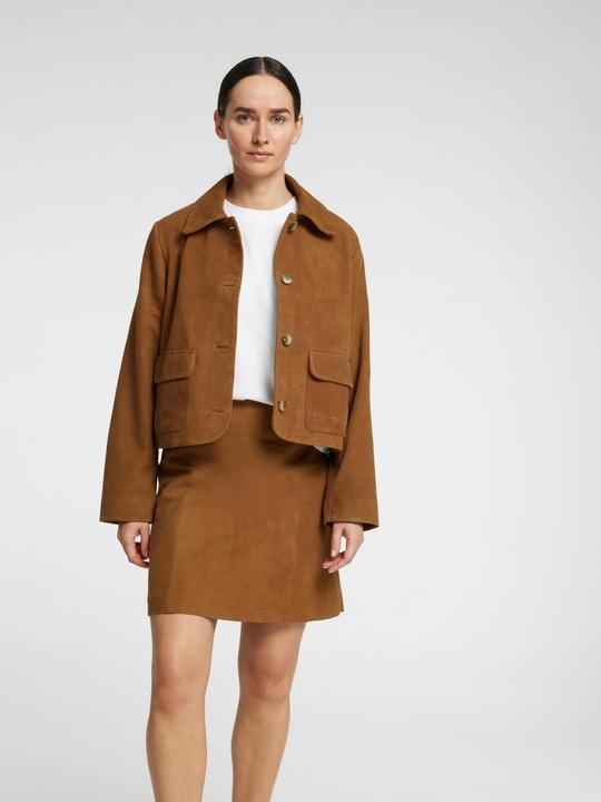 Produktbild Selected Femme Wildleder Minirock (38)