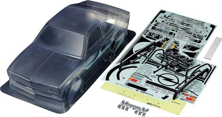 Produktbild Tamiya 1/10 R/C Opel Kadett GT/E Body Parts Set