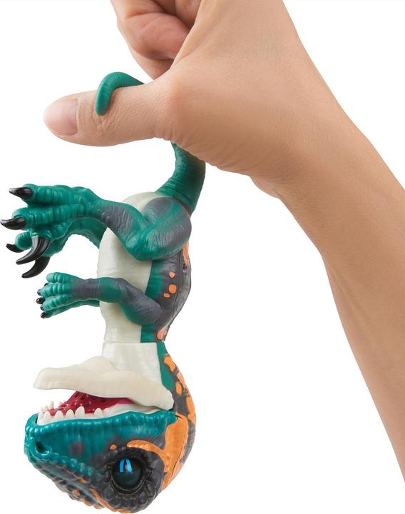 Actual product image WowWee Fingerlings Dino Baby Velociraptor assorted colours