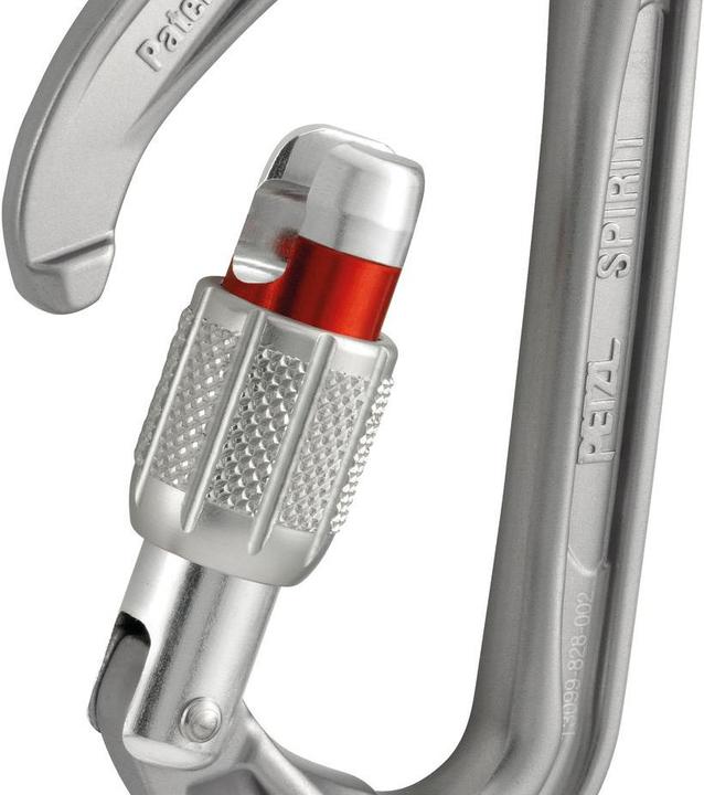 Actual product image Petzl Spirit Screw Lock