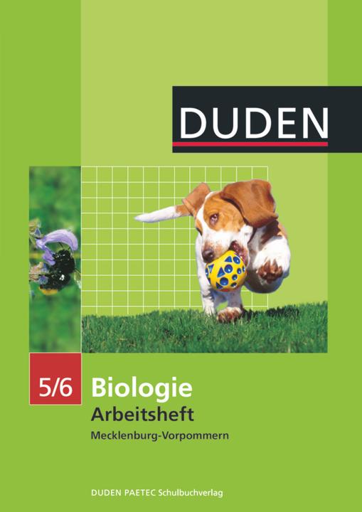 Actual product image Biologie 5./6. Schuljahr, Arbeitsheft. MV (German, Sandra Heyden, Bernd Schmidt, Frank-Michael Becker, Christa Pews squat, 2006)