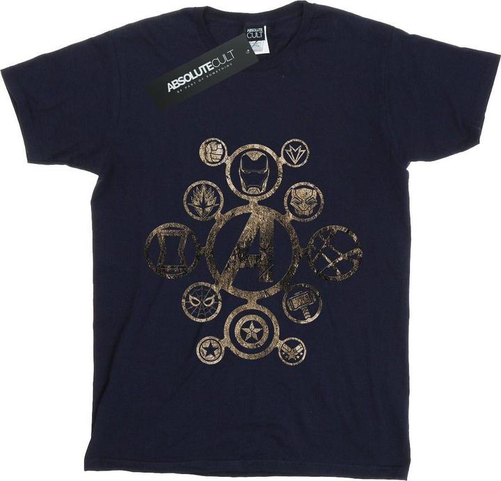 Actual product image Boys Avengers Infinity War Icons T-Shirt (140, 146)