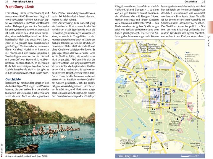 Actual product image Travel Guide Bohemian Spa Triangle (German, André Micklitza, 2023)