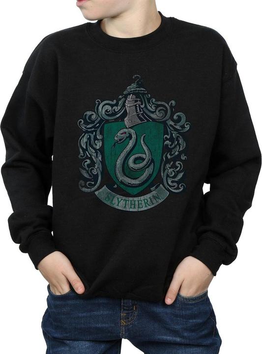 Actual product image Boys Slytherin Cotton Sweatshirt (128)