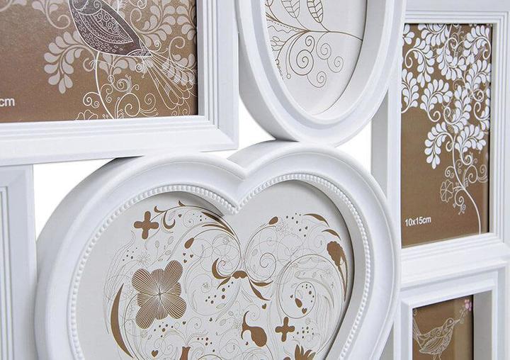 Actual product image G. Wurm Picture frame for 8 photos 49 x 50 cm (Various)