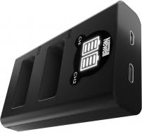 Actual product image Newell DL-USB-C dual-channel charger and LP-E17 battery set for Canon (Camera battery charger)