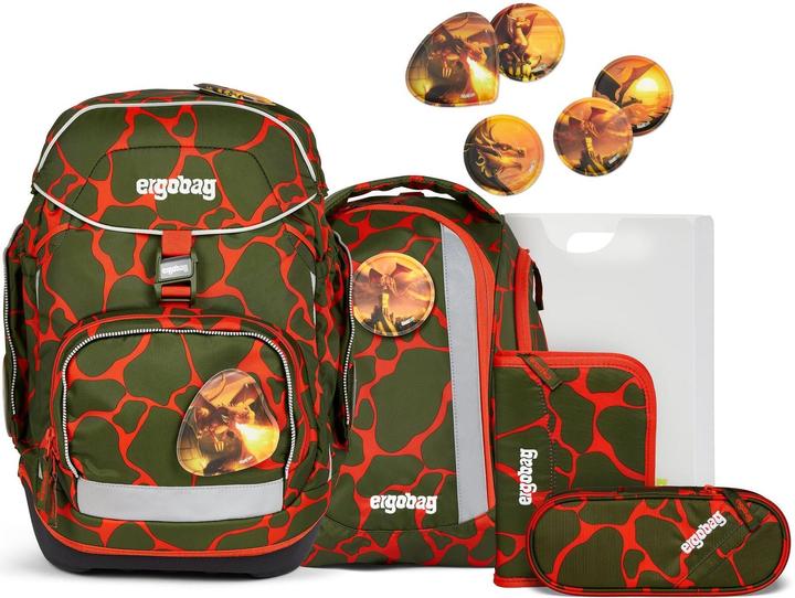 Produktbild Ergobag 6-tlg. Set FeuerspeiBär Lumi (20 l)