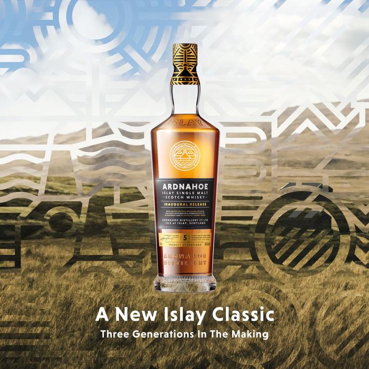 Produktbild Ardnahoe Inaugural Release 5 Jahre Single Malt,7l (Single Malt, 1 x 70 cl)