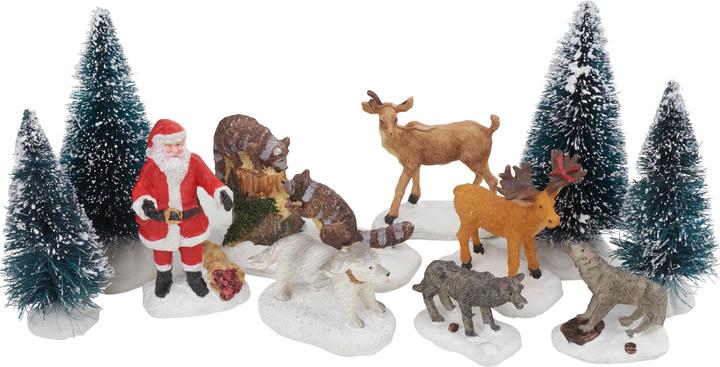Image du produit VBS Set de miniatures "Noël dans la forêt", 11 pcs.