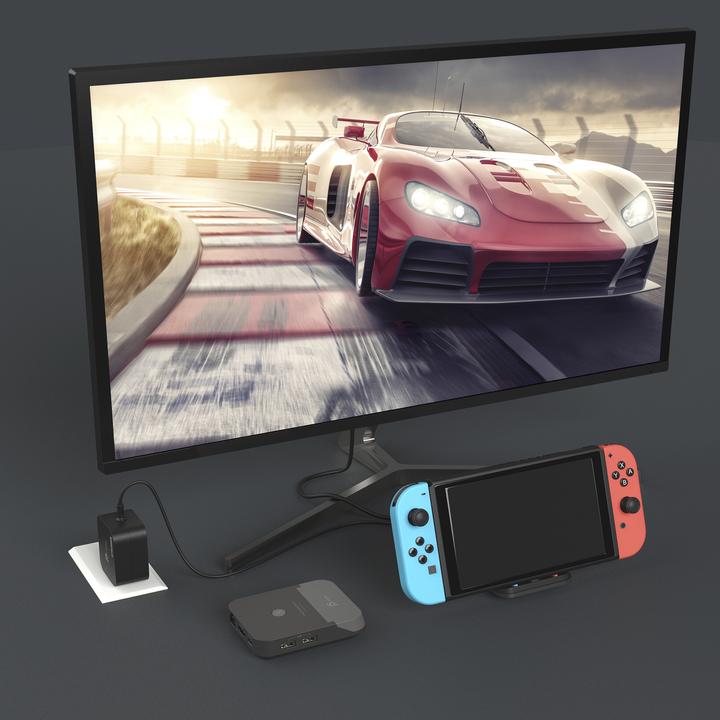Image du produit j5Create JCD620-N, Noir, Gris (Switch)
