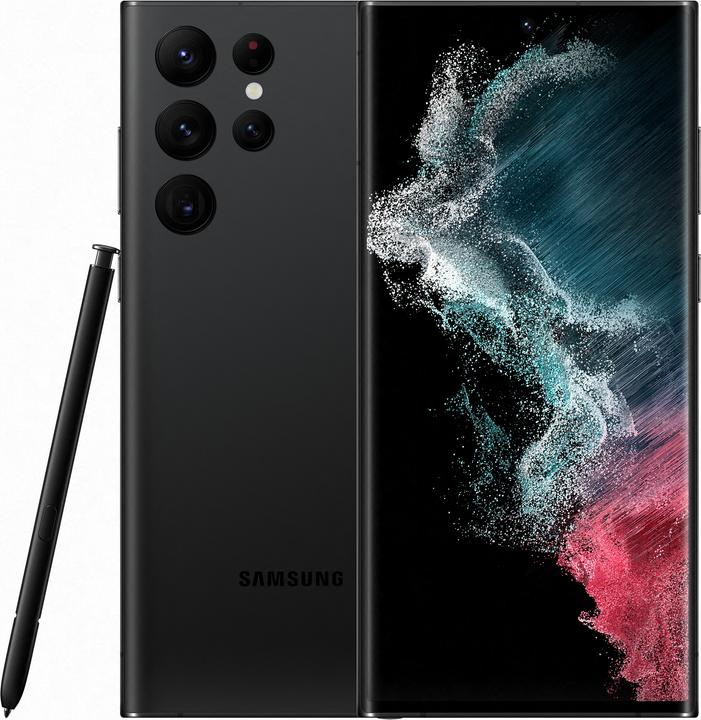 Image du produit Samsung Galaxy S22 Ultra (Snapdragon) (512 Go, Phantom Black, 6.80", Double SIM, 108 Mpx, 5G)