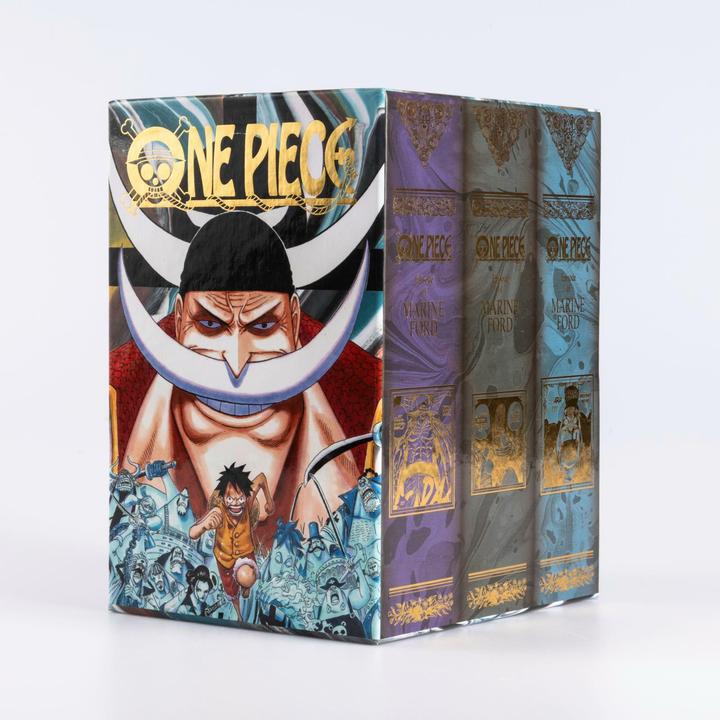 Produktbild One Piece Sammelschuber 6: Marine Ford (inklusive Band 54-61) (Deutsch, Eiichiro Oda, 2024)