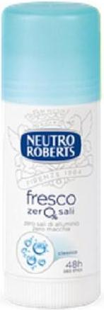 Image du produit Neutro Roberts Déodorant Stick Fresco Zero Aluminum Salts No Stains with Pure Glycerin Oil Deodorant (Stick, 40 ml)