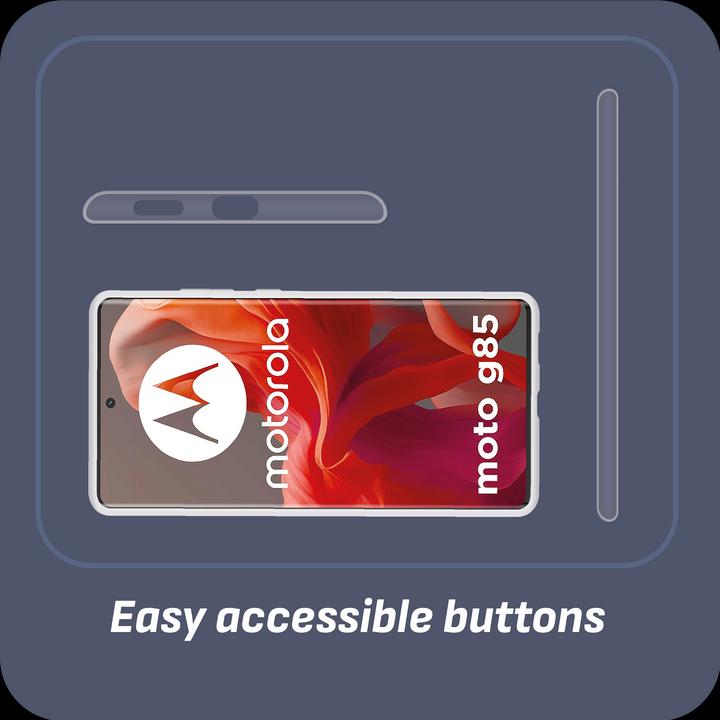 Actual product image Cazy Soft TPU protective cover (Motorola Moto G85)