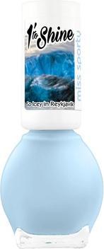 Actual product image Miss Sporty 1 - Minute to Shine nail polish 639 So Icey in Reykjavik 7ml (639 So Icey in Reykjavik)
