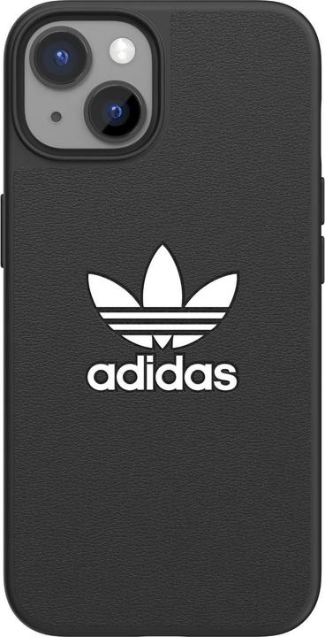 Immagine prodotto adidas OR Custodia Basic per iPhone 14 6.1" in pelle nera 50177 (Apple iPhone 14)