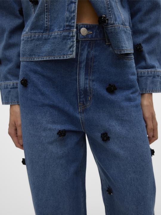 Produktbild Vero Moda VMTAYLOR Mid Rise Baggy Fit Jeans Weit geschnitten (W29/L30)