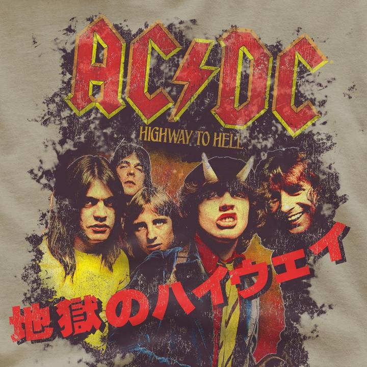 Immagine prodotto AC/DC Highway Maglietta Kanji Uomo (L)