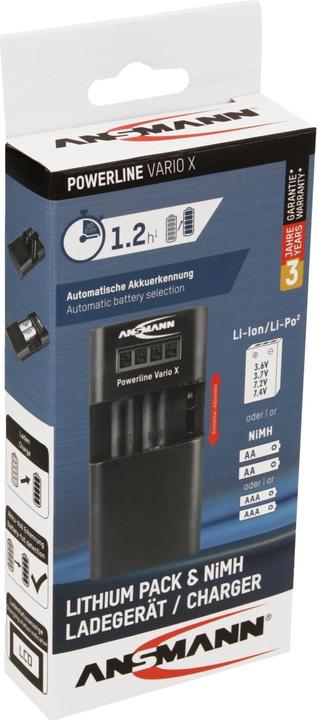 Produktbild Ansmann Powerline Vario X (1 Stk., AA, AAA, Ladegerät ohne Akku)
