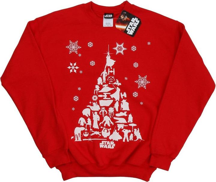Star Wars Christmas Tree Sweatshirt Jungen