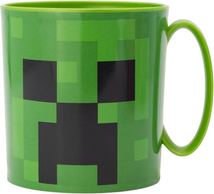 Stor Minecraft Becher 350ml - Creeper Motiv | BPA-frei, Mikrowellengeeignet (350 ml, 1 x)